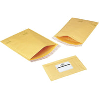 Enveloppes d'expédition à bulles à ruban détachable, 7 1/4 po x 12 po, 100/paquet-Dimensions extérieures : 7 1/4 larg. x 12 long. (po)