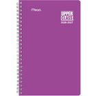 Mead - Agenda Upper Class scolaire hebdomadaire/mensuel pour étudiants 2026-2027 - 8 ½ po x 6 po - couverture violette - bilingue-12 mois : août 2026 - juillet 2027