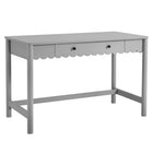 Modway - Emmeline Saint-Jacques à 1 tiroir Bureau d’écriture - Gris clair-Bureau d’écriture polyvalent