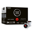 Kicking Horse Coffee - Dosettes de café K-Cup - Torréfaction moyenne Happy Camper - Paquet de 24-Notes De Dégustation : Sucre Caramélisé, Noix Grillée Et Finale Chocolatée
