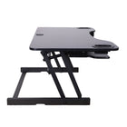 Rocelco - Support de bureau réglable de 45 po avec support pour double écran-Les dimensions ADR45 de la surface de travail sont de 22,6" de profondeur x 45" de largeur