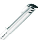Pentel – Stylo gel EnerGel Pointe métallique à capuchon – 0,7 mm – Encre noire – Paquet de 12-Pointe 0,7mm.