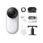 Insta360 - Caméra GO 3S 128 Go 4K - Édition Standard - Blanc Arctique-Écran Tactile Rabattable, Déployez-le Pour Vous Contempler !