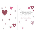 Rosedale Gold - Cartes De souhaits De La Saint-Valentin / Enveloppes - 5-1/2 po x 8 po - Je pense à toi - Paquet de 6-Imprimées sur un papier de qualité non couché