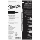 Sharpie - Marqueurs permanents − Pointe fine − Noir − Paquet de 5-Paquet de 5 marqueurs noirs pour la salle de classe, le bureau ou la maison
