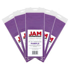 JAM Paper - Papier de soie - Violet - 50 feuilles-Ce papier de soie est fabriqué à partir de papier colouré de 10 lb, présente une finition lisse et est facile à utiliser