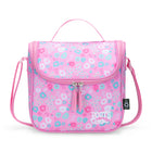 Roots - Sac Repas Isotherme - 5L - Motifs floraux roses-Rangement intelligent : comprend un compartiment principal à fermeture éclair et une poche intérieure en filet pour garder les articles bien organisés