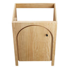 Modway - Appia 24" Armoire de toilette de salle de bain (lavabo non inclus) - Chêne-Assemblée requise