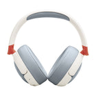 JBL - Junior 470NC Casque circum-auriculaire sans fil à réduction de bruit pour enfant - Blanc-Contrôle parental avec volume et temps d’écoute personnalisables