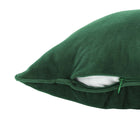 Modway - Enhance 24 po Performance Velvet Coussin décoratif in Vert-Moulures en tuyauterie française