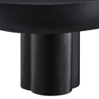 Modway - Caspian Béton ovale Table basse - Noir-8