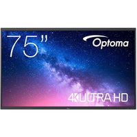 Optoma Technology - 5753RK Moniteur commercial interactif Creative Touch, 75 po, UHD 4K-Résolution native UHD 4K (3840 x 2160)