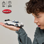 LEGO - Speed Champions L’hypervoiture sport Bugatti Centodieci-Une figurine - L’ensemble de jeu comprend une figurine de pilote portant une tenue Bugatti, que les enfants peuvent placer derrière le volant pour jouer à la course