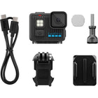 GoPro - Hero LIT 4K Caméra d'action - Lumière intégrée - noir-Lumière intégrée : La lumière intégrée de LIT Hero peut vous aider à éclairer des scènes qui ont besoin d’un peu plus de lumière ou à capturer des plans dans l’obscurité totale