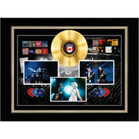 The Tragically Hip Career Collage with Guitar Picks - Impression encadree - 39" x 29"-Qualité supérieure - music memorabilia