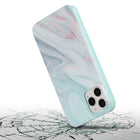 General Supply Goods + Co - Étui Protecteur pour iPhone 12/12 Pro Hybride - Savon Marbré-Protection globale