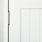kleankin - Armoire murale de salle de bain avec étagère et tiroirs - blanc-Couleur : Blanc