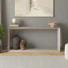 Hudson&Canal - Console Osmond 64" L - Blanc aulne-Nettoyer avec un chiffon doux et sec, sans produits chimiques agressifs ni produits de nettoyage abrasifs