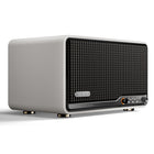 Edifier - Haut-parleur de table rétro S300, audio Hi-Res avec LDAC, système sans fil multi-pièces AirPlay 2, puissance RMS de 80 W et télécommande – Ivoire-Commandes intuitives : Contrôlez votre musique facilement grâce aux boutons et aux molettes intégrés, ou à l’aide de la télécommande