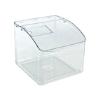 Azar - Contenant - 7 po H x 7.75 po l x 7.75 po P - Transparent-Matériau : Styrène transparent