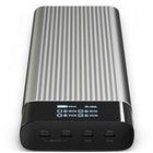Pack de batterie USB-C Targus HyperJuice 245 W - 27 000 mAh/100 Wh-État de la batterie OLED en temps réel