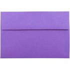 JAM Paper - Enveloppes d'invitation colorées A8 - 5,5 x 8,125 - violet violet recyclé - Paquet de 50-Ces enveloppes sont parfaites pour envoyer des invitations, des cartes de voeux, des RSVP, des cartes de remerciement, des cadeaux d'anniversaire, des remises de diplômes, des vacances et plus encore