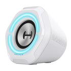 Hecate by Edifier - G1000 Enceintes stéréo de jeu multi-entrées Bluetooth avec lumières RGB - Blanc-Le contrôleur filaire prend en charge le volume, l'effet lumineux, le mode sonore et les modes d'entrée