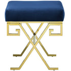 Modway - Twist Performance Velvet Banc - Marine d’or-Coussinets de pied non marqués