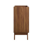 Modway - Soma 18" Armoire de toilette de salle de bain (lavabo non inclus) - Noyer-Jambes écartées
