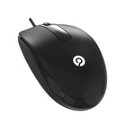 Intekview - M50AW Souris Filaire Ambidextre - Paquet de 2-Design équilibré : Forme stable pour un meilleur contrôle et une prise naturelle.