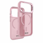 Blu Element - Étui Chromatic Kick MagSafe pour iPhone 17 Pro Max - Rose-Protection supplémentaire de l'appareil photo avec béquille rabattable pour une visualisation en paysage