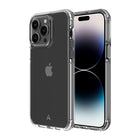 AXS - PROShield Plus etui transparent teste contre les chutes pour Apple iPhone 14 Pro, Givre-Fabrique avec un revêtement anti-jaunissement