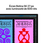 Apple -  Studio Display 27 po 5K Écran Retina doté d’un support inclinable et verre standard-Vue du bureau vous permet de montrer votre espace de travail et un réseau de trois micros de qualité studio vous offre un rendu audio optimal