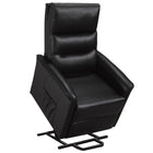 Brassex - Fauteuil releveur inclinable 809672 Levo - noir-Revêtement en tissu riche