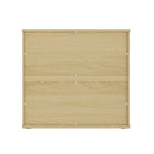 Manhattan Comfort - Table de nuit moderne Molly 26" - Chêne naturel-Assemblage à domicile requis Tout le matériel inclus