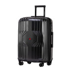 Air Canada - Tokyo Valise Rigide Pivotante de 24 po - Noir-Poignées supérieures et latérales