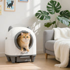 PawHut - Bac à litière automatique pour chat, contrôle via application-La litière automatique ramasse et tamise pour un entretien sans les mains 