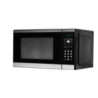 Danby - Micro-ondes de comptoir - 1,1 pi3 - Noir/acier inoxydable-Boutons de Cuisson Rapide : 1 à 6 minutes