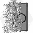 ITSKINS - Étui Hybrid_R Hinge avec MagSafe pour Galaxy Z Fold 7 – Fumé/Transparent-Protection intégrale à 360°