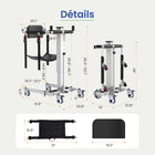 Mobile Patient Lift - Élévateur de patient Freedom Everylift avec siège à sangle-Plage de hauteur totale : 39,4″ – 53,2″ (100 – 135 cm)