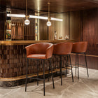 Zuo - Garston Tabouret de bar - Brun-Assemblage requis