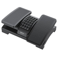 Mount-It! - Repose-pieds ergonomique à double pédale - Noir-Surélevez vos pieds pour améliorer votre posture