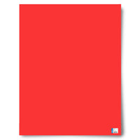 Royal Brites Carton pour Affiche Poids Lourd - 22 po x 28 po - Rouge-Surface lisse compatible avec peintures, marqueurs et adhésifs   