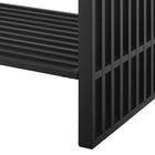 Modway - Gridiron 48" Vanette de salle de bain - Blanc Noir-8