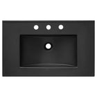 Modway - Cayman 30" Lavabo de salle de bain in Noir-Comptoir intégré