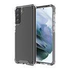 AXS - PROShield étui transparent testé contre les chutes pour Samsung Galaxy S21 | Noir-Testé contre les chutes de 6 pi protège l’appareil dans les situations de tous les jours