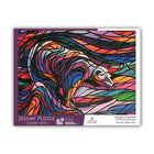 Oscardo - Casse-tête Salmon Hunter de Don Chase avec motif artistique autochtone - 1000 pièces-Casse-tête de 1000 pièces mettant en vedette l’art autochtone – mettant en valeur des designs authentiques d’artistes des Premières Nations, des Inuits et des Métis de partout au Canada