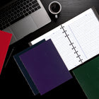 Blueline - Cahier de notes NotePro à couverture rigide - 9-1/4 po x 7-1/4 po - Couleurs assorties - paquet de 5-8