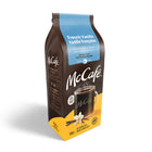 McCafe - Café moulu de torréfaction moyenne aromatisé à la vanille française de qualité supérieure - 290 g-Le café McCafé caramel est 100 % issu de fermes certifiées Rainforest Alliance, ce qui signifie que nos grains sont cultivés et récoltés avec grand respect et soin pour les gens, la faune et l'environnement