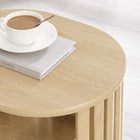 Modway - Fortitude Table d’appoint - Chêne-Capacité de poids maximale : 200 lb